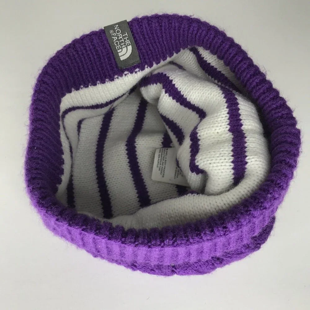 The North Face Youth One Size Purple Beanie